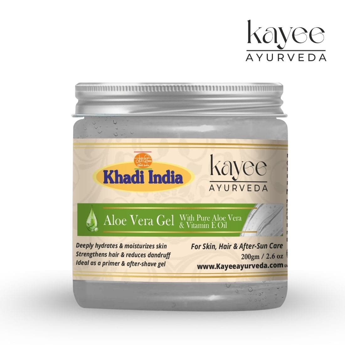 Kayee Ayurveda Khadi Aloe Vera Gel 200ml