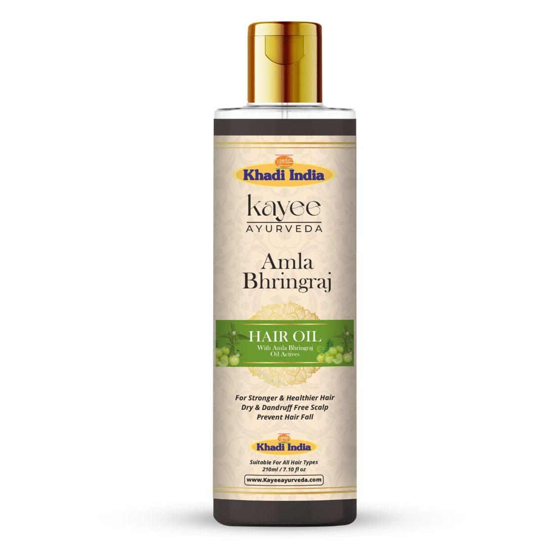Kayee Ayurveda Khadi Amla Bhringraj Rosemary Hair Oil 210ml