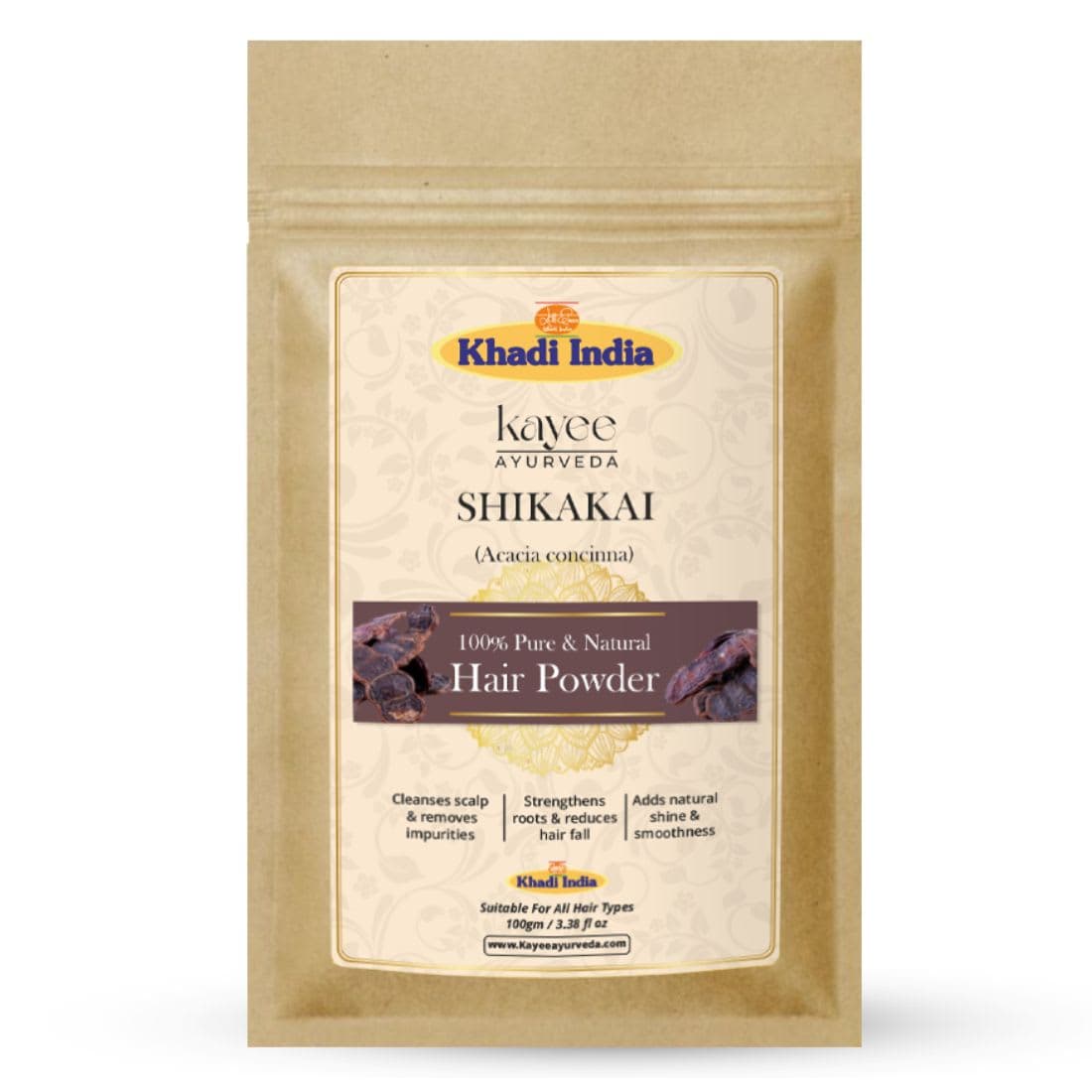 Kayee Ayurveda Khadi Shikakai Hair Powder 100gm