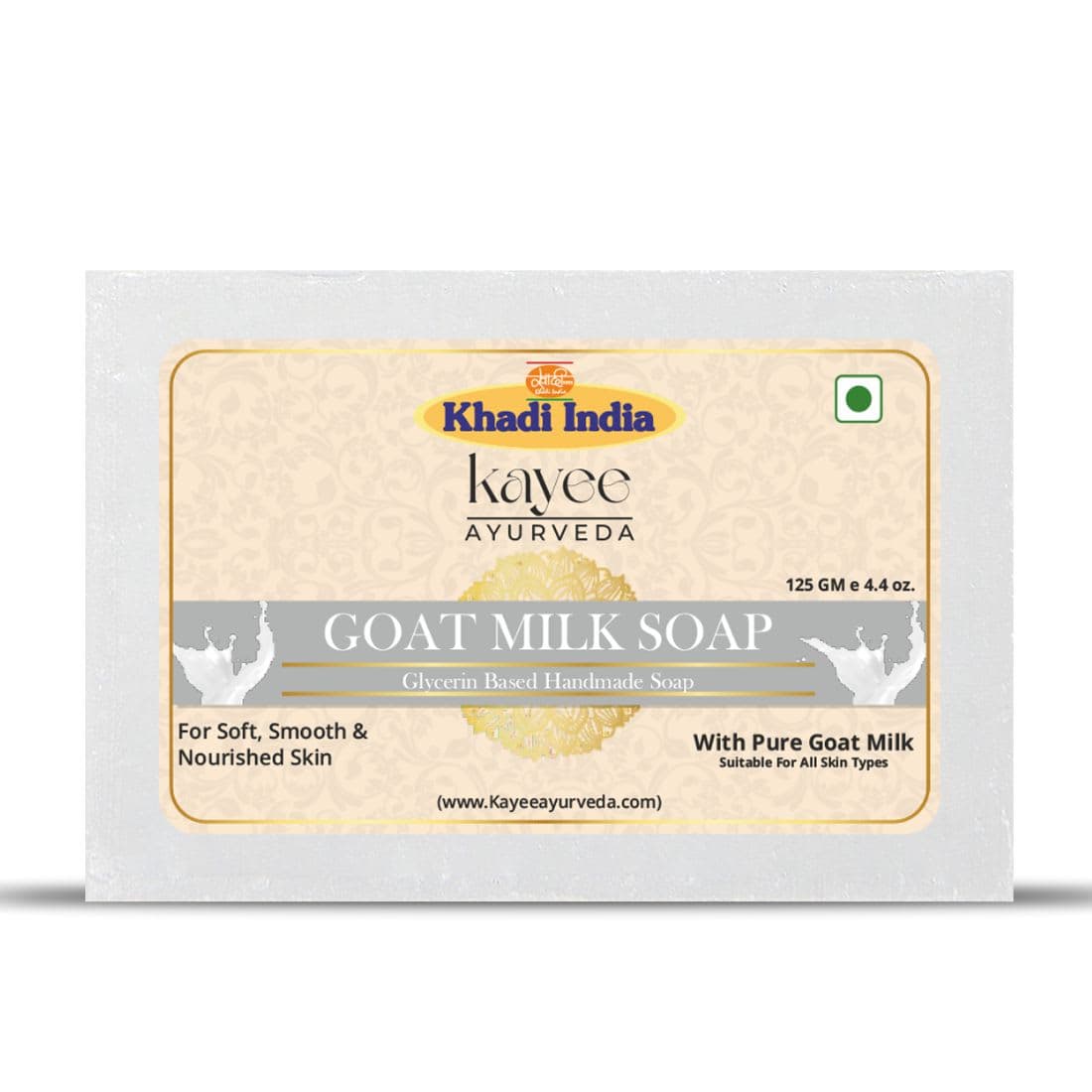Kayee Ayurveda Khadi Goat Milk Soap 125gm