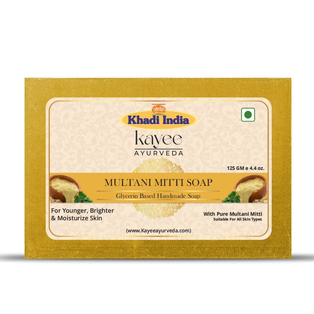 Kayee Ayurveda Khadi Multani Mitti Soap 125gm