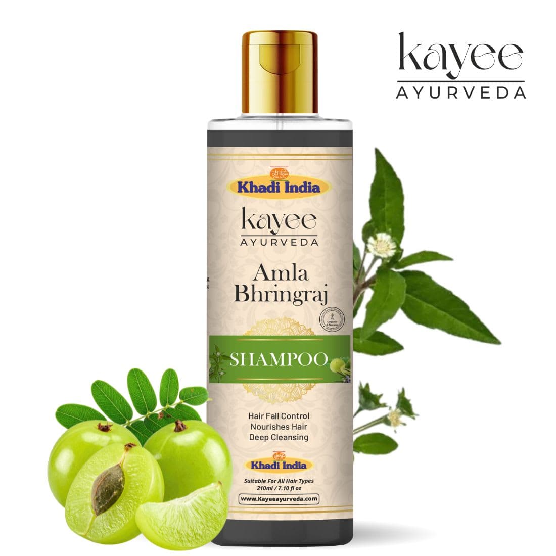Kayee Ayurveda Khadi Amla Bhringraj Shampoo Shampoo